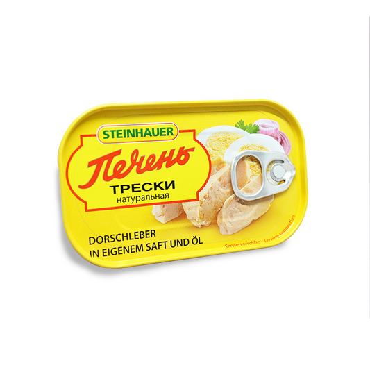 Печень трески "Штайнхауэр" 120г