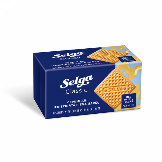 Biscuits Condensend Milk Flavour Selga 180g