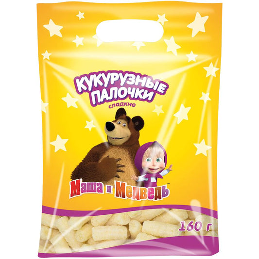 Sweet Corn Sticks "Masha I Medved" 160g